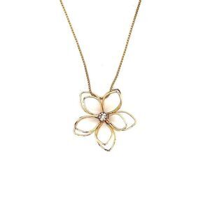 Flower Pendant Necklace‎ (B1)